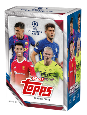 2021/22 Topps UEFA Champions League Soccer Blaster Box