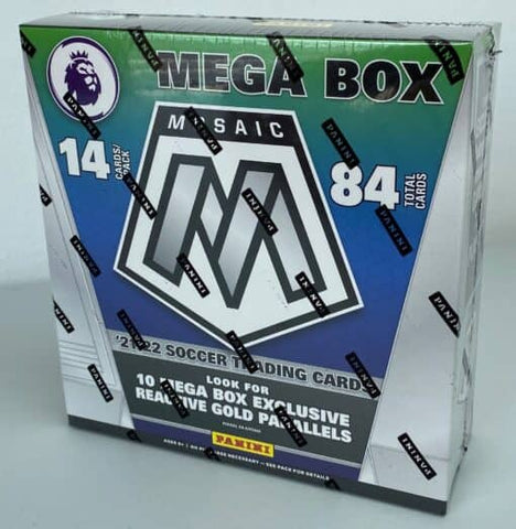 2021-22 Panini Mosaic Premier League Soccer - Mega Box