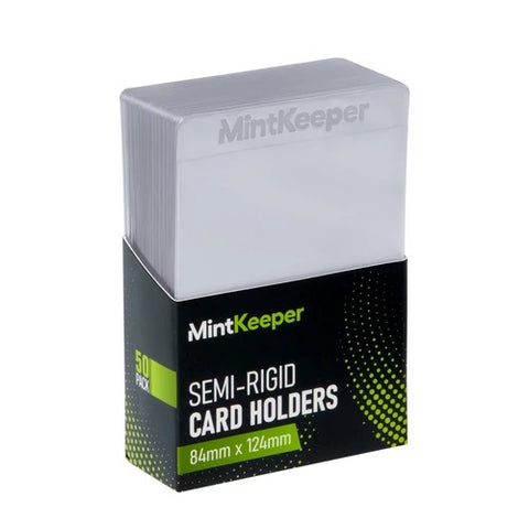 MintKeeper - Semi Rigid Card Holders - Card Saver 1 (50)