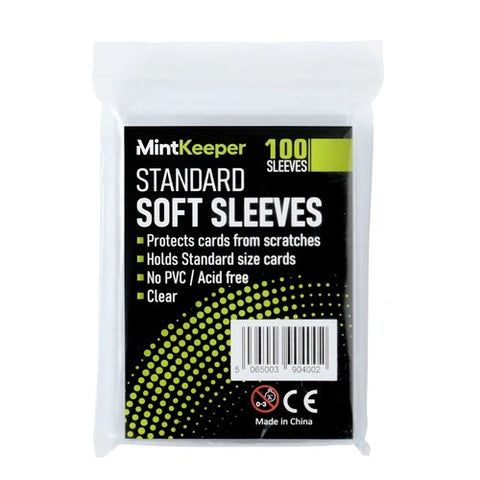 MintKeeper - Standard Soft Sleeves - (100)