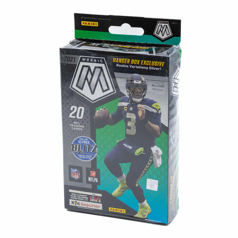 2021 Panini Mosaic Football HANGER (Rookie Variation Silver) Box NFL