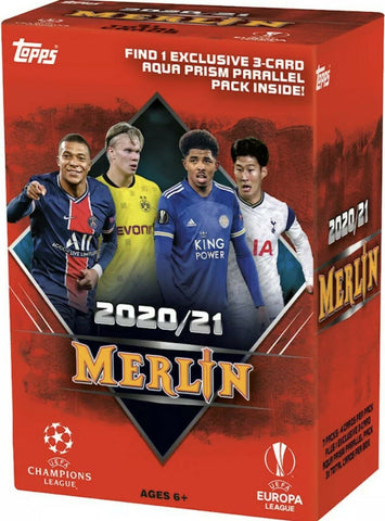 2020/21 Topps Merlin Chrome Soccer Blaster Box